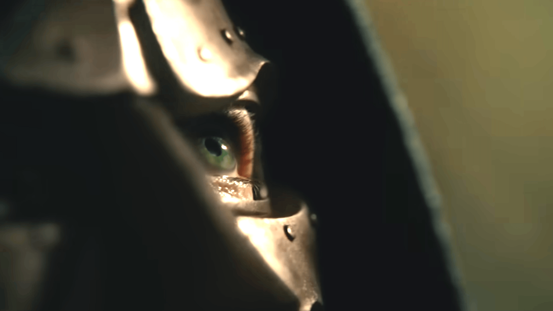 Yeux bleu-vert