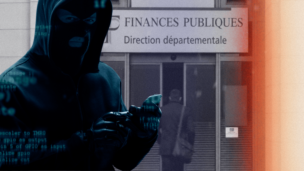 Piratage de la DGFiP // Source : montage Numerama Piratage de la DGFiP // Source : montage Numerama