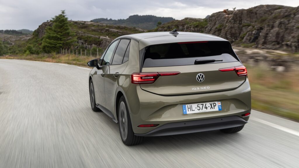 La Volkswagen ID.3 Neo à l'essai. // Source : Volkswagen La Volkswagen ID.3 Neo à l'essai. // Source : Volkswagen