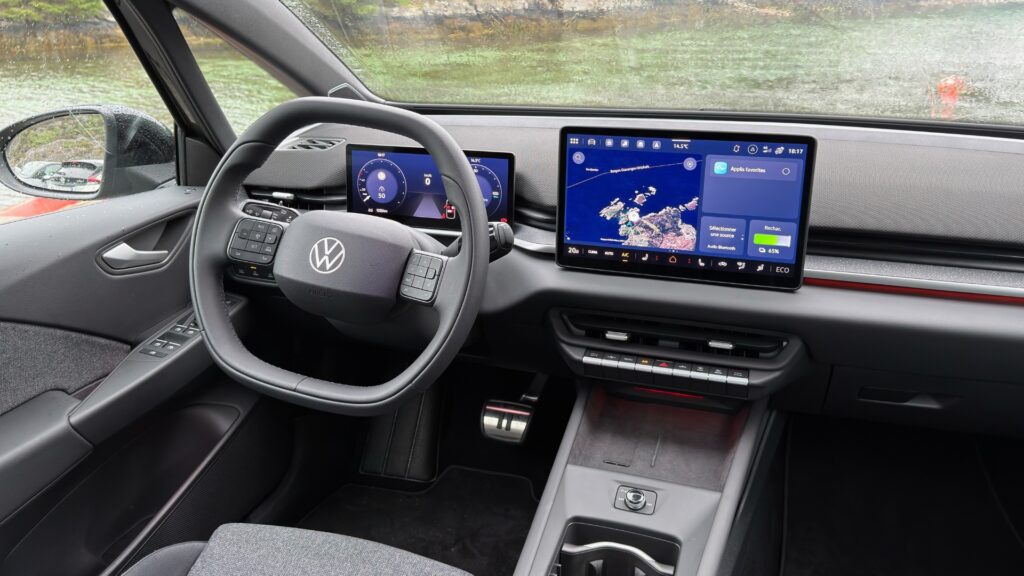 La Volkswagen ID.3 Neo à l'essai. // Source : Robin San Vicente pour Numerama La Volkswagen ID.3 Neo à l'essai. // Source : Robin San Vicente pour Numerama