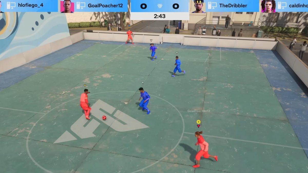 Le 3v3 dans FC 27 The Grounds. // Source : EA Sports Le 3v3 dans FC 27 The Grounds. // Source : EA Sports
