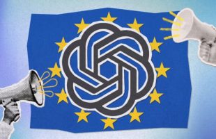 ChatGPT et l'union européenne // Source : Numerama avec Gemini
