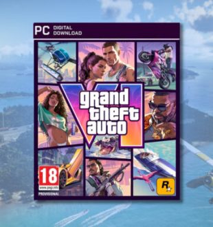 Visuel non officiel de GTA 6 sur PC // Source : Montage Numerama Visuel non officiel de GTA 6 sur PC // Source : Montage Numerama