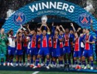 Le PSG, vainqueur de la Supercoupe d'Europe // Source : Compte X du PSG