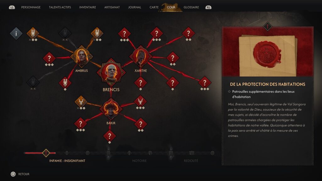 The Blood of Dawnwalker // Source : Capture PS5 The Blood of Dawnwalker // Source : Capture PS5