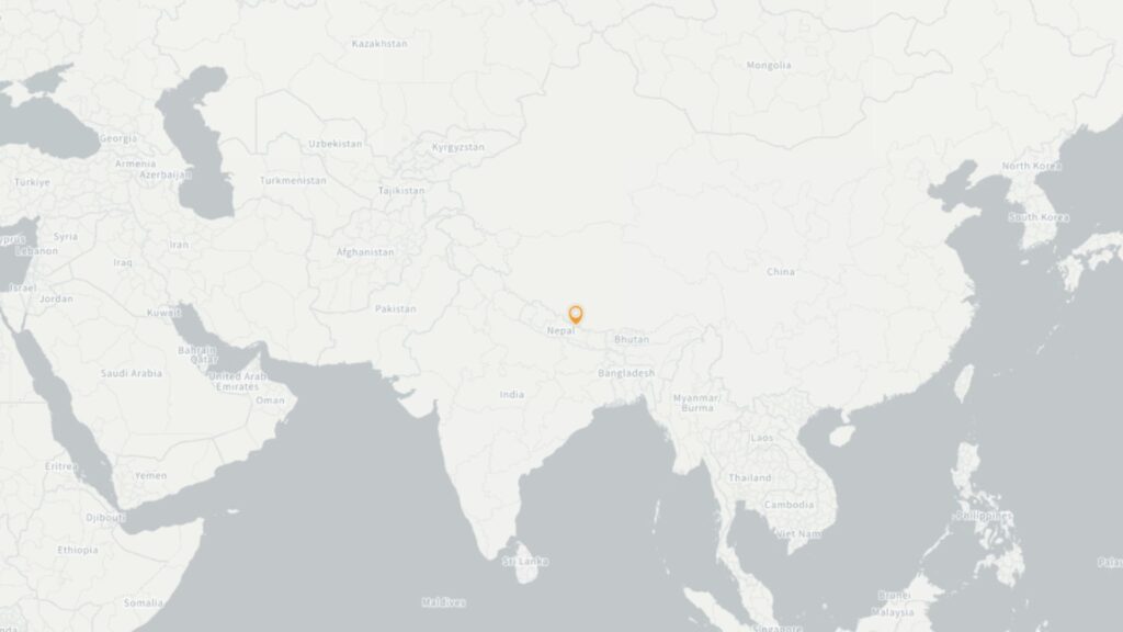 Le lieu de la catastrophe, ce 26 août 2026. // Source : Programme Copernicus, capture d'écran Le lieu de la catastrophe, ce 26 août 2026. // Source : Programme Copernicus, capture d'écran