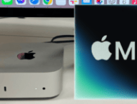Mac mini et puce M6. // Source : Numerama
