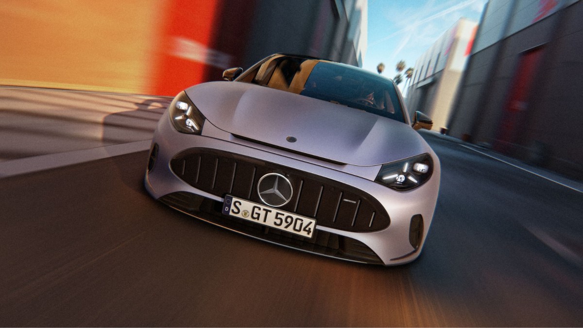 La Mercedes-AMG GT 53 Coupé 4 Portes électrique // Source : Mercedes