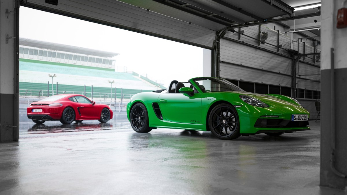Porsche 718 Boxster et 718 Cayman. // Source : Porsche Porsche 718 Boxster et 718 Cayman. // Source : Porsche