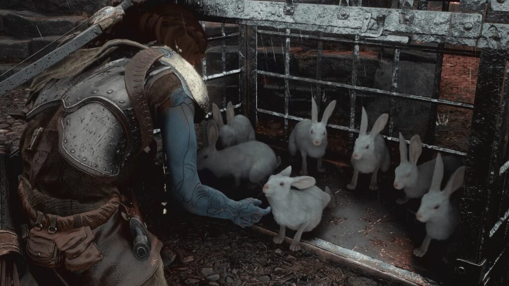 Oui, on peut sauver des lapins pour améliorer nos armes Oui, on peut sauver des lapins pour améliorer nos armes