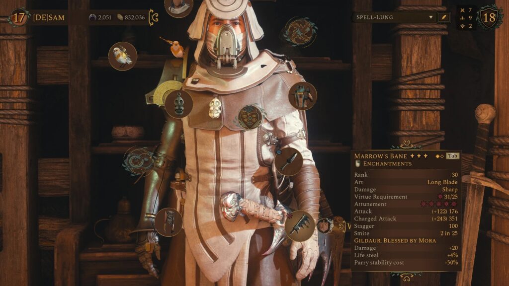 La partie Build dans Soulframe est déjà très convaincante La partie Build dans Soulframe est déjà très convaincante
