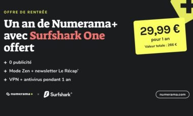 Surfshark One x Numerama+ // Source : Numerama Surfshark One x Numerama+ // Source : Numerama