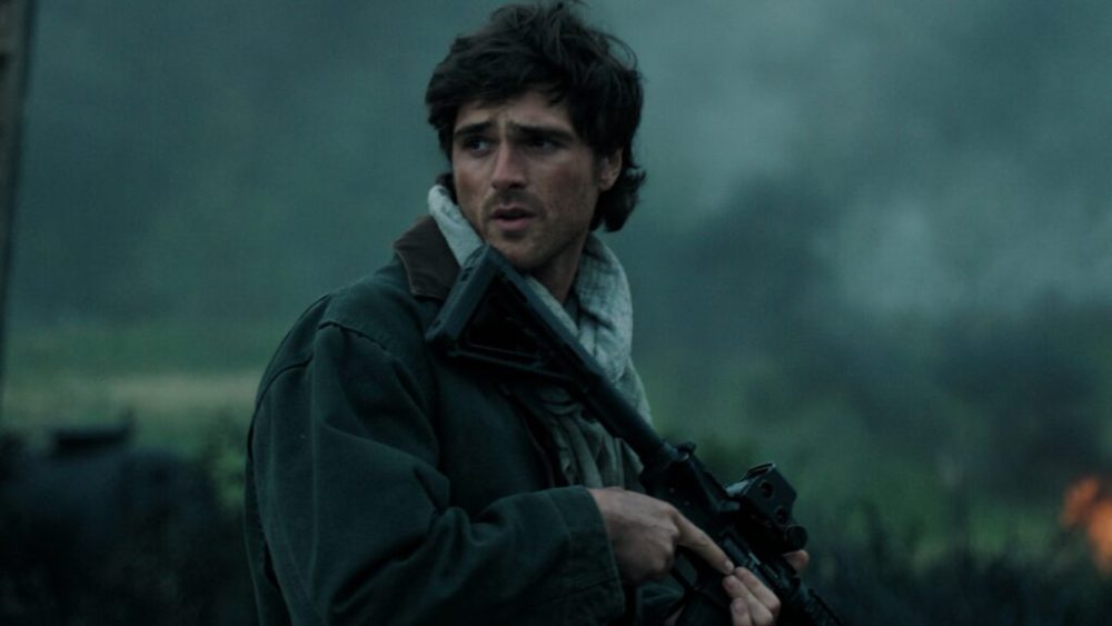 Jacob Elordi as Hig in 20th Century Studios' THE DOG STARS. © 2026 20th Century Studios. All Rights Reserved.