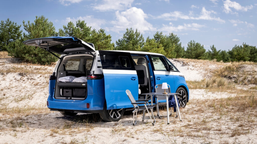 Le Volkswagen ID. California Cruise. // Source : Volkswagen Le Volkswagen ID. California Cruise. // Source : Volkswagen