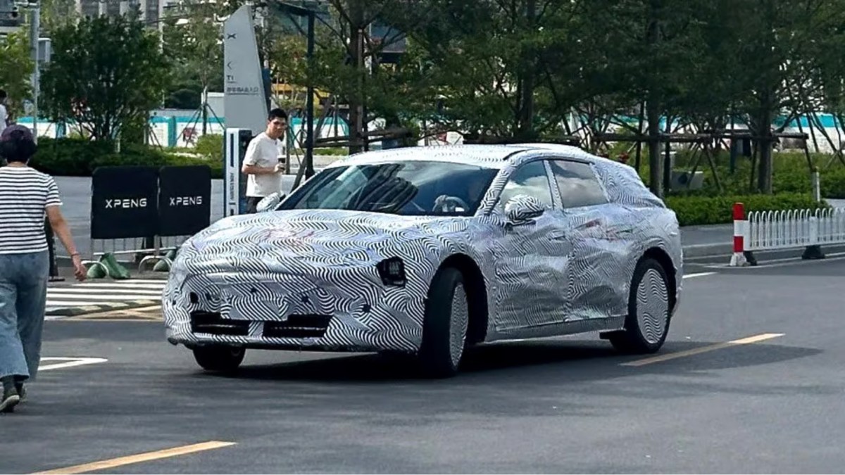 XPeng planche sur un break. // Source : Electric Vehicles XPeng planche sur un break. // Source : Electric Vehicles