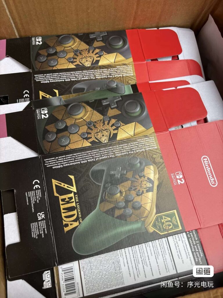 Pro Controller 2 collector pour The Legend of Zelda // Source : Leak (via NintendoEverything) Pro Controller 2 collector pour The Legend of Zelda // Source : Leak (via NintendoEverything)