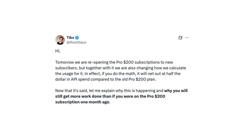 Une partie du tweet de Thibault Sottiaux // Source : @thsottiaux Une partie du tweet de Thibault Sottiaux // Source : @thsottiaux