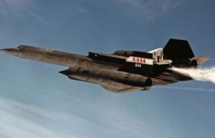 Décollage d'un SR-71. Source : Nasa