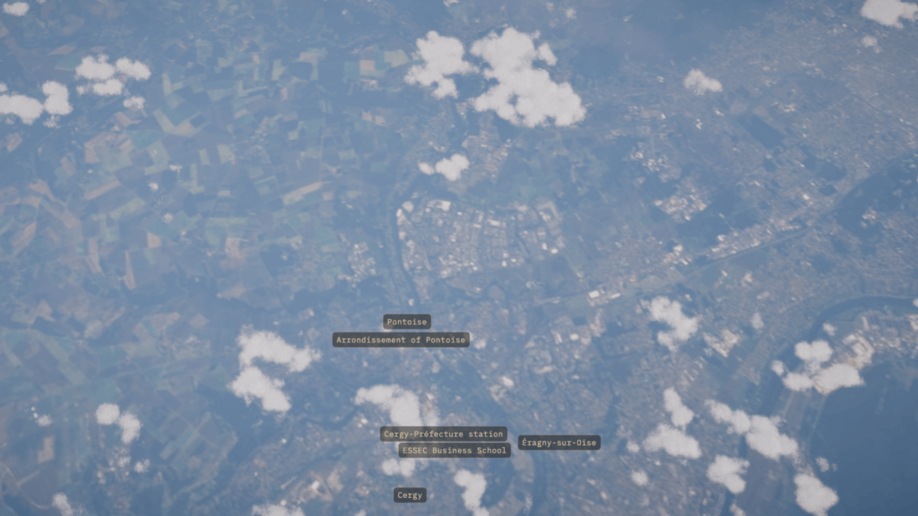 Le POV depuis un des avions // Source : Capture d'écran Numerama Le POV depuis un des avions // Source : Capture d'écran Numerama
