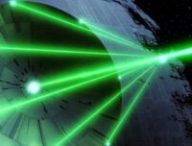 L'étoile de la mort. // Source : Star Wars IV L'étoile de la mort. // Source : Star Wars IV