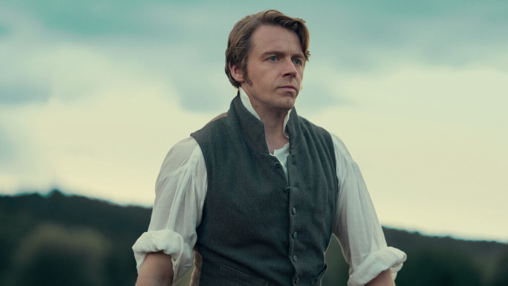 Jack Snowden en Monsieur Darcy // Source : Netflix Jack Snowden en Monsieur Darcy // Source : Netflix