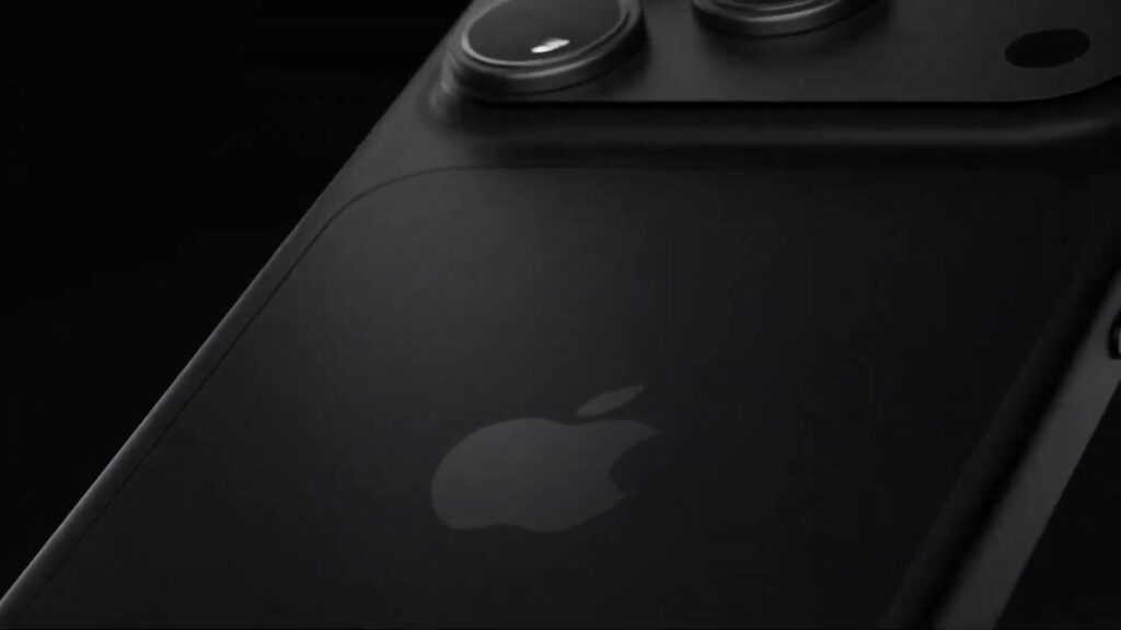 L'iPhone 18 Pro en Deep Black L'iPhone 18 Pro en Deep Black