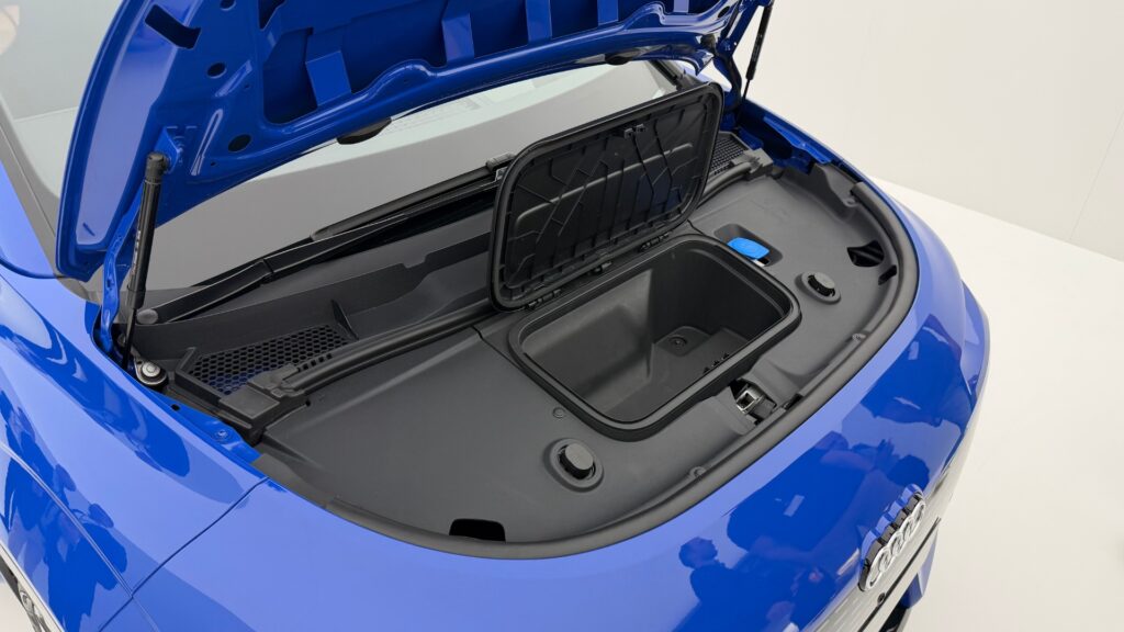 L'Audi A2 e-tron. // Source : Robin San Vicente pour Numerama