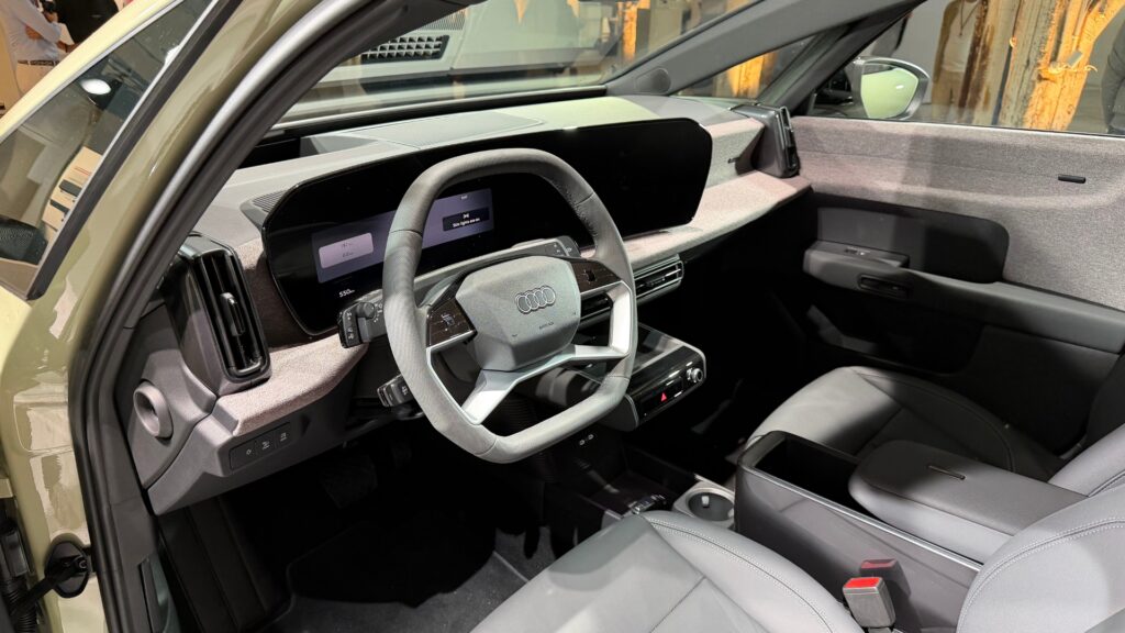 L'Audi A2 e-tron. // Source : Robin San Vicente pour Numerama