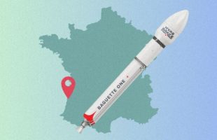 Baguette One. // Source : Dossier de presse HyPrSpace ; montage Numerama avec Canva Baguette One. // Source : Dossier de presse HyPrSpace ; montage Numerama avec Canva