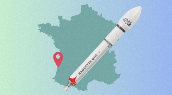 Baguette One. // Source : Dossier de presse HyPrSpace ; montage Numerama avec Canva Baguette One. // Source : Dossier de presse HyPrSpace ; montage Numerama avec Canva