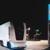 Einride et Lidl ont déployé le premier camion de livraison 100 % autonome. // Source : Lidl