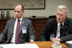 David Lynch dans Twin Peaks // Source : Showtime David Lynch dans Twin Peaks // Source : Showtime