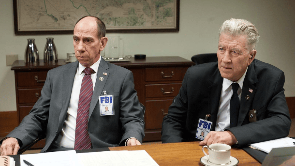 David Lynch dans Twin Peaks // Source : Showtime David Lynch dans Twin Peaks // Source : Showtime