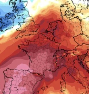 Anomalie de température prévue pour le 4 septembre 2026. // Source : Via X @La_Meteo_du_13 (image recadrée) Anomalie de température prévue pour le 4 septembre 2026. // Source : Via X @La_Meteo_du_13 (image recadrée)