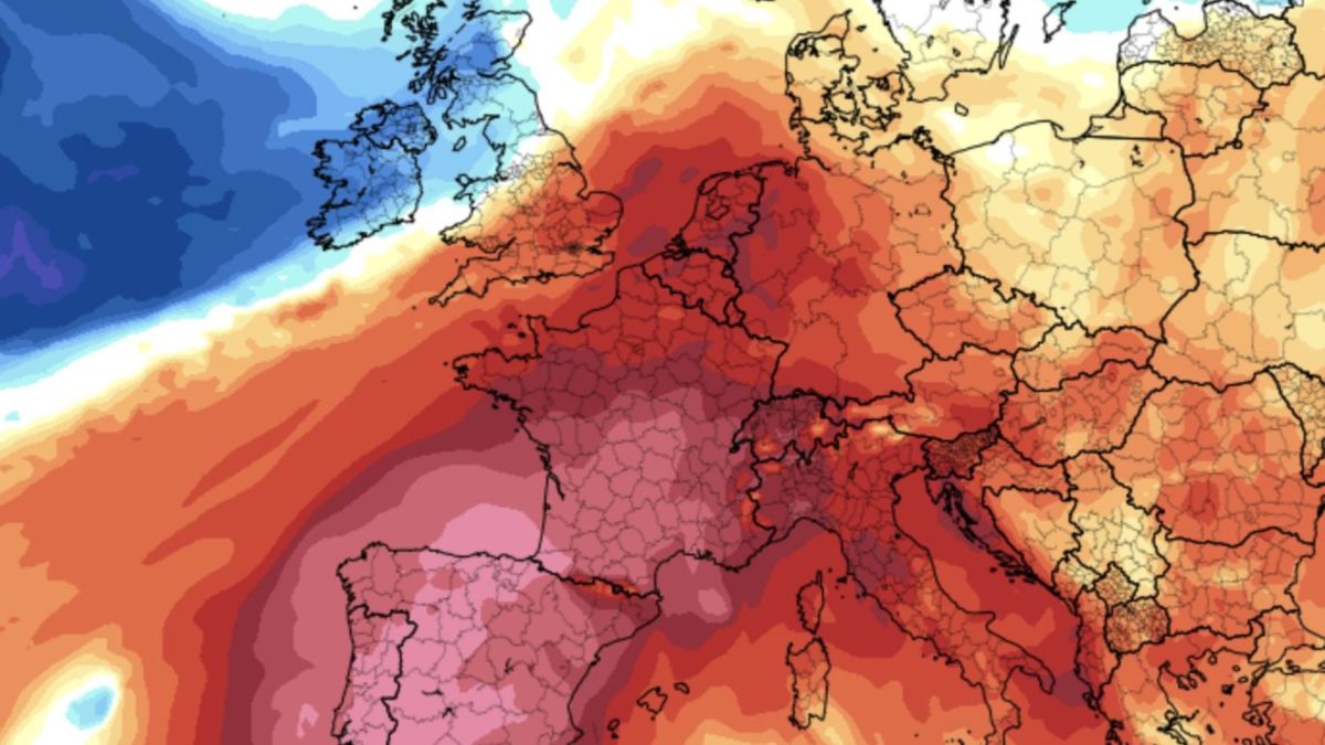 Anomalie de température prévue pour le 4 septembre 2026. // Source : Via X @La_Meteo_du_13 (image recadrée)
