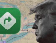 « Lac Ontario » vs « Lake America » : cette appli qui tient tête à Donald Trump grimpe en flèche sur l'App Store // Source : montage Numerama « Lac Ontario » vs « Lake America » : cette appli qui tient tête à Donald Trump grimpe en flèche sur l'App Store // Source : montage Numerama