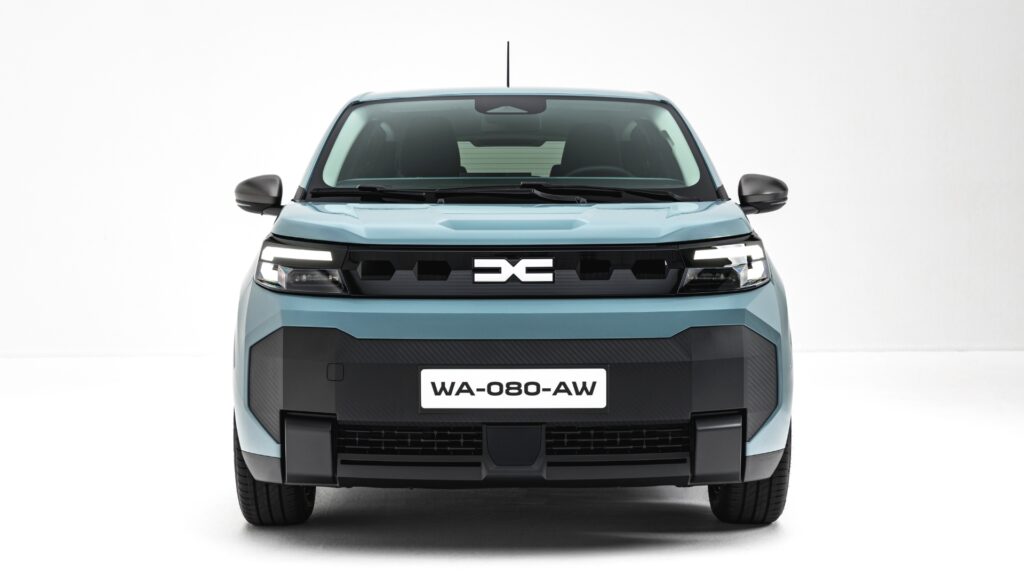 La nouvelle Dacia Spring. // Source : Dacia pour Numerama La nouvelle Dacia Spring. // Source : Dacia pour Numerama