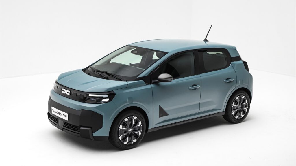 La nouvelle Dacia Spring. // Source : Dacia pour Numerama La nouvelle Dacia Spring. // Source : Dacia pour Numerama