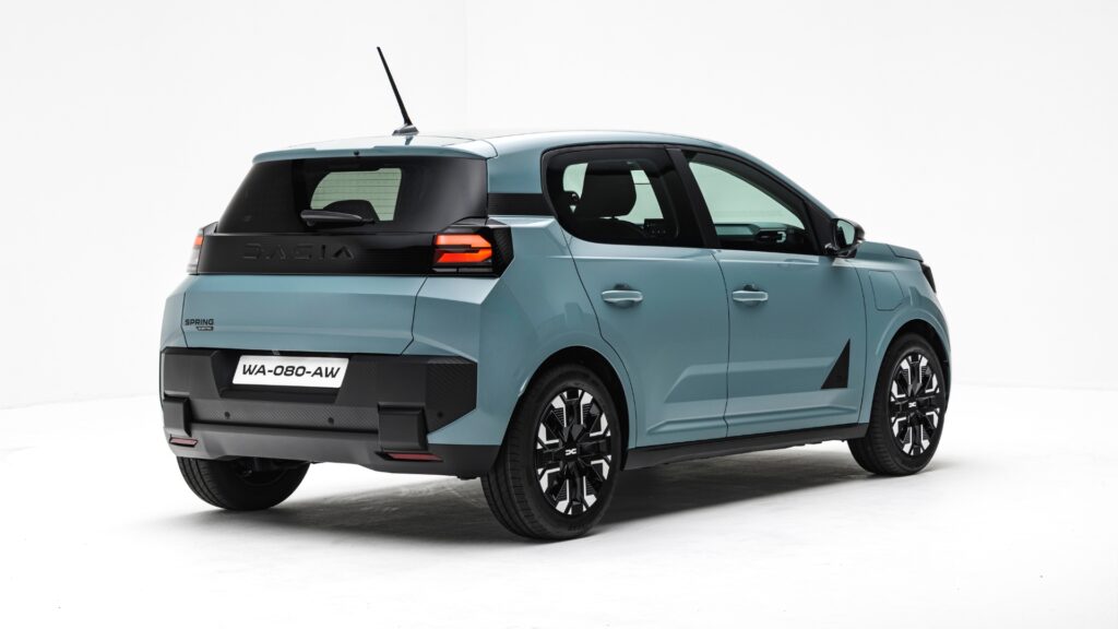 La nouvelle Dacia Spring. // Source : Dacia pour Numerama La nouvelle Dacia Spring. // Source : Dacia pour Numerama