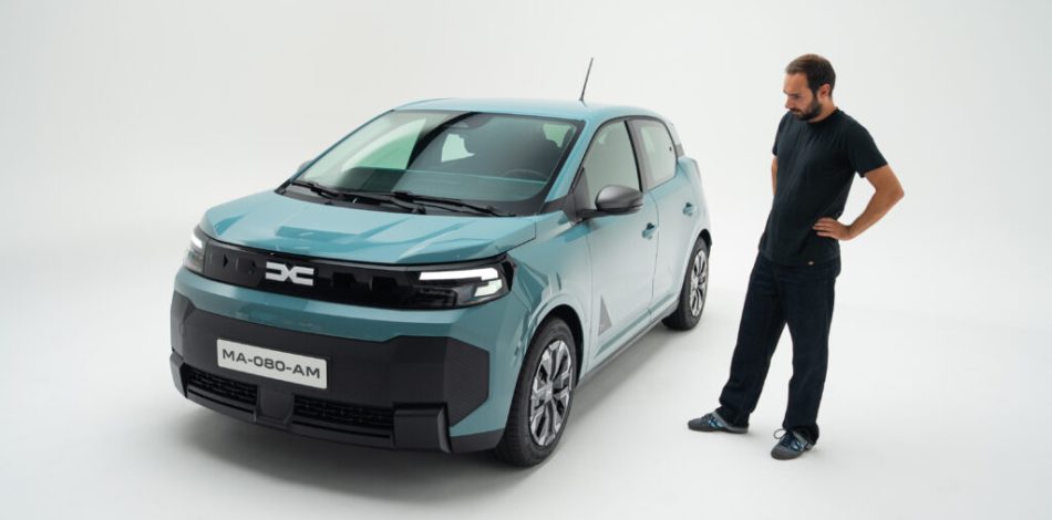 La nouvelle Dacia Spring. // Source : Dacia pour Numerama