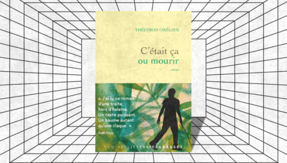 C'était ça ou mourir, de Thélyson Orélien, est accusé d'avoir été rédigé par IA. En cause : plusieurs passages classés « 100% IA » par le détecteur Pangram. // Source : montage Numerama