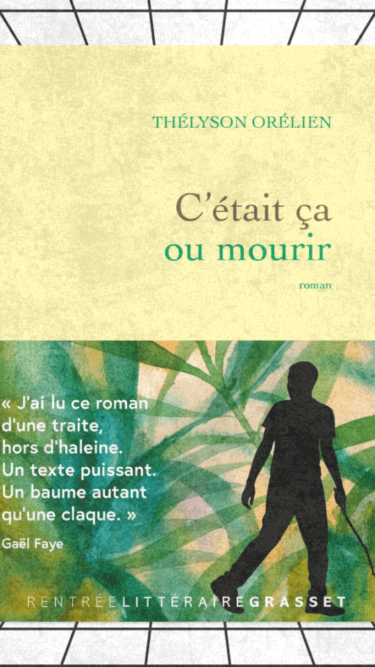C'était ça ou mourir, de Thélyson Orélien, est accusé d'avoir été rédigé par IA. En cause : plusieurs passages classés « 100% IA » par le détecteur Pangram. // Source : montage Numerama