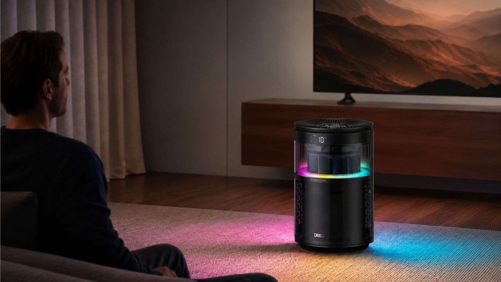 Ce purificateur change de couleur selon la qualité de l’air que vous respirez, et son prix baisse déjà