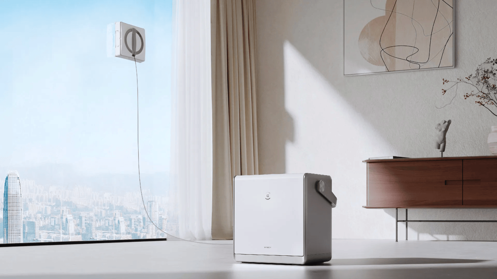 Ce robot Ecovacs lave les vitres à votre place, et son prix devient nettement plus intéressant sur Amazon