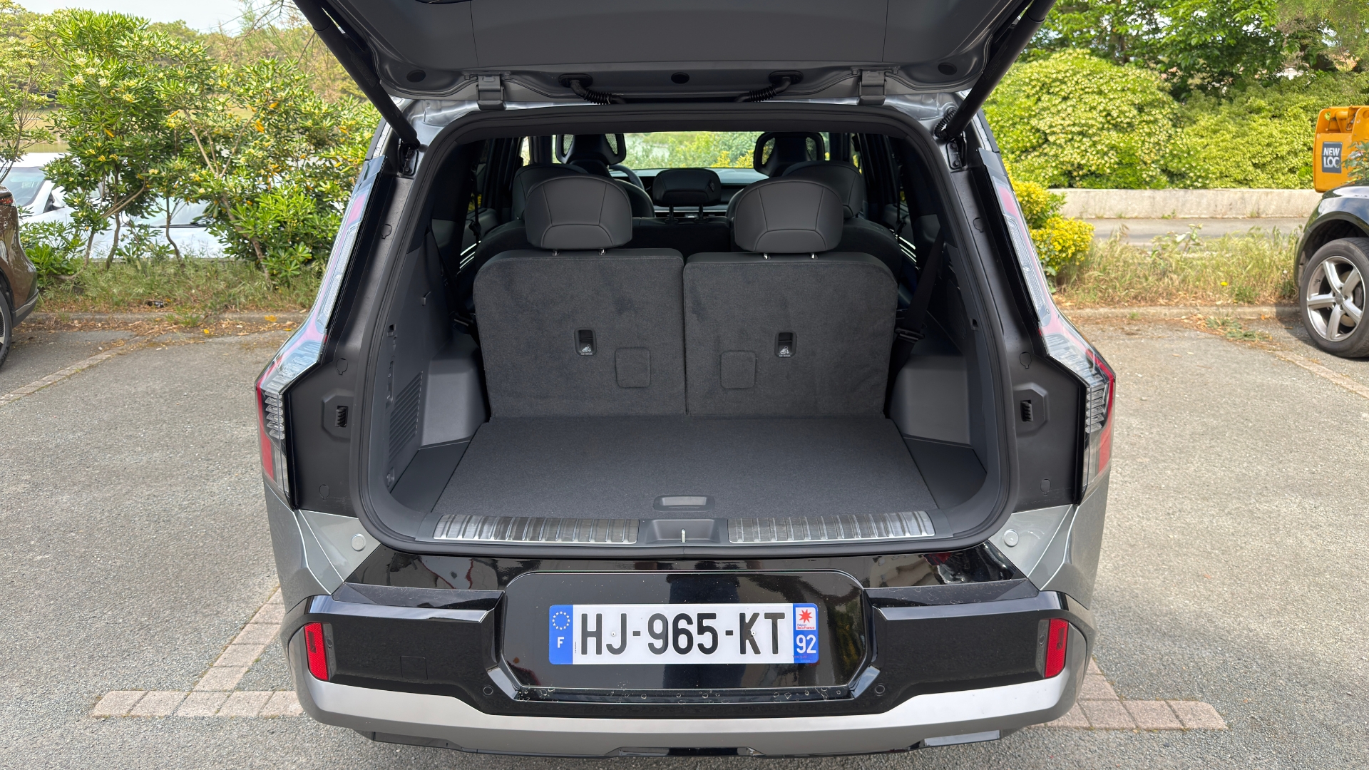 Coffre de 312 litres en 7 places