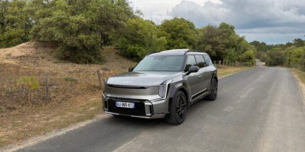Le Kia EV9. // Source : Robin San Vicente pour Numerama