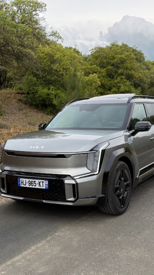 Le Kia EV9. // Source : Robin San Vicente pour Numerama
