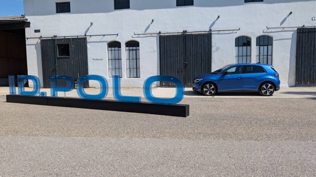 Essai Volkswagen ID. Polo // Source : Raphaelle Baut pour Numerama Essai Volkswagen ID. Polo // Source : Raphaelle Baut pour Numerama