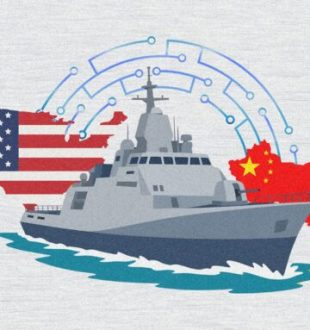 L'erreur d'une IA aurait pu déclencher une guerre États-Unis/Chine. // Source : Montage Numerama avec Canva
