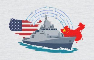 L'erreur d'une IA aurait pu déclencher une guerre États-Unis/Chine. // Source : Montage Numerama avec Canva L'erreur d'une IA aurait pu déclencher une guerre États-Unis/Chine. // Source : Montage Numerama avec Canva